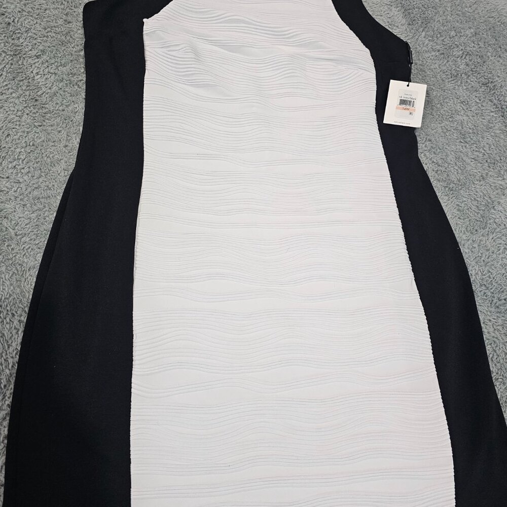 NEW with Tags Calvin Klein Sleeveless PLUS 14W Dress - Picture 4 of 5